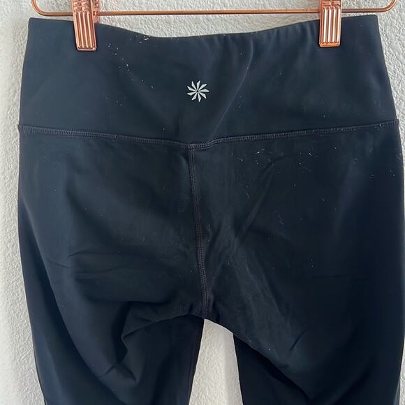 Athleta Chatarunga 305922 Black Cropped Capri Legging XS - Picture 6 of 10
